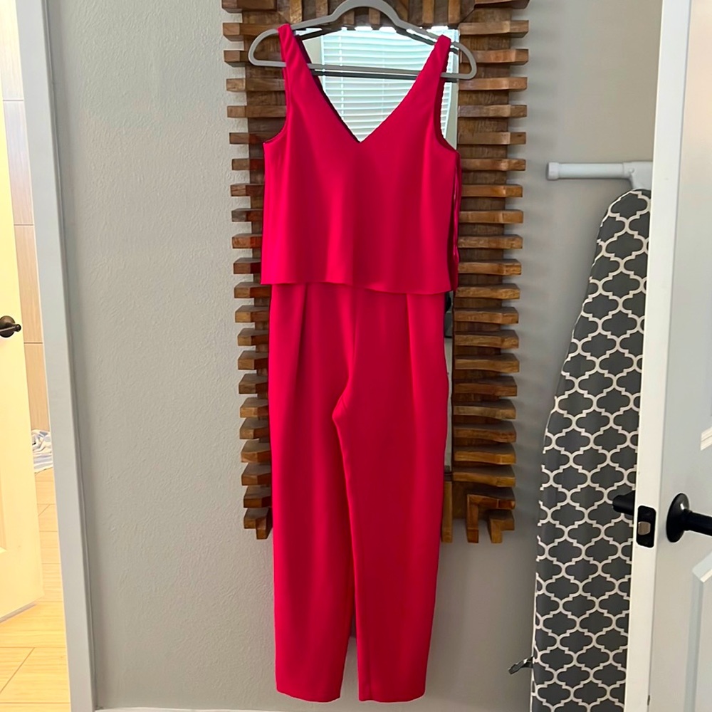 Absolutely adorable Trina Turk jumpsuit ! Beautiful pink color